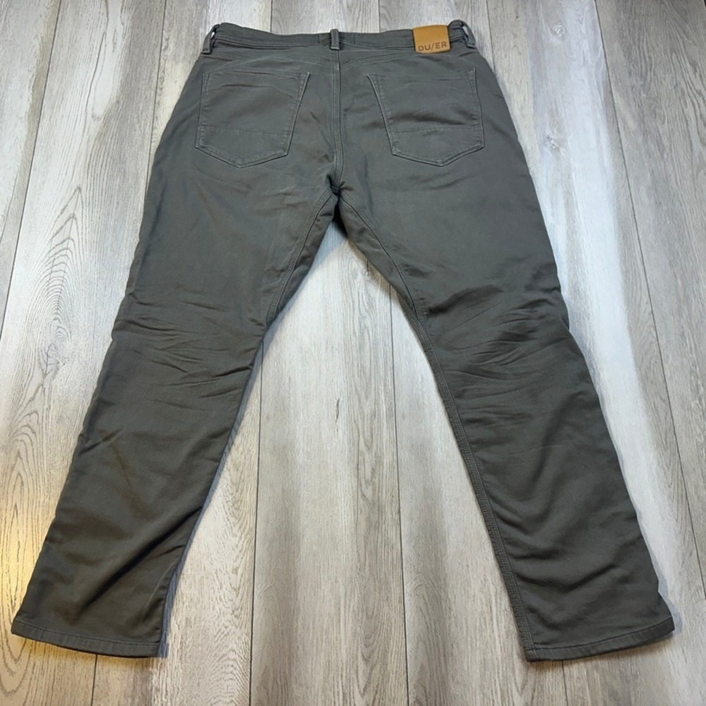 Duer DU/ER N2X Relaxed Taper Jeans Mens 36x30 Gray Denim Stretch Performance Men - Picture 7 of 12